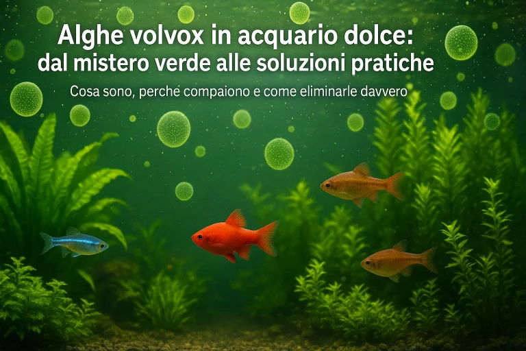 Alghe volvox