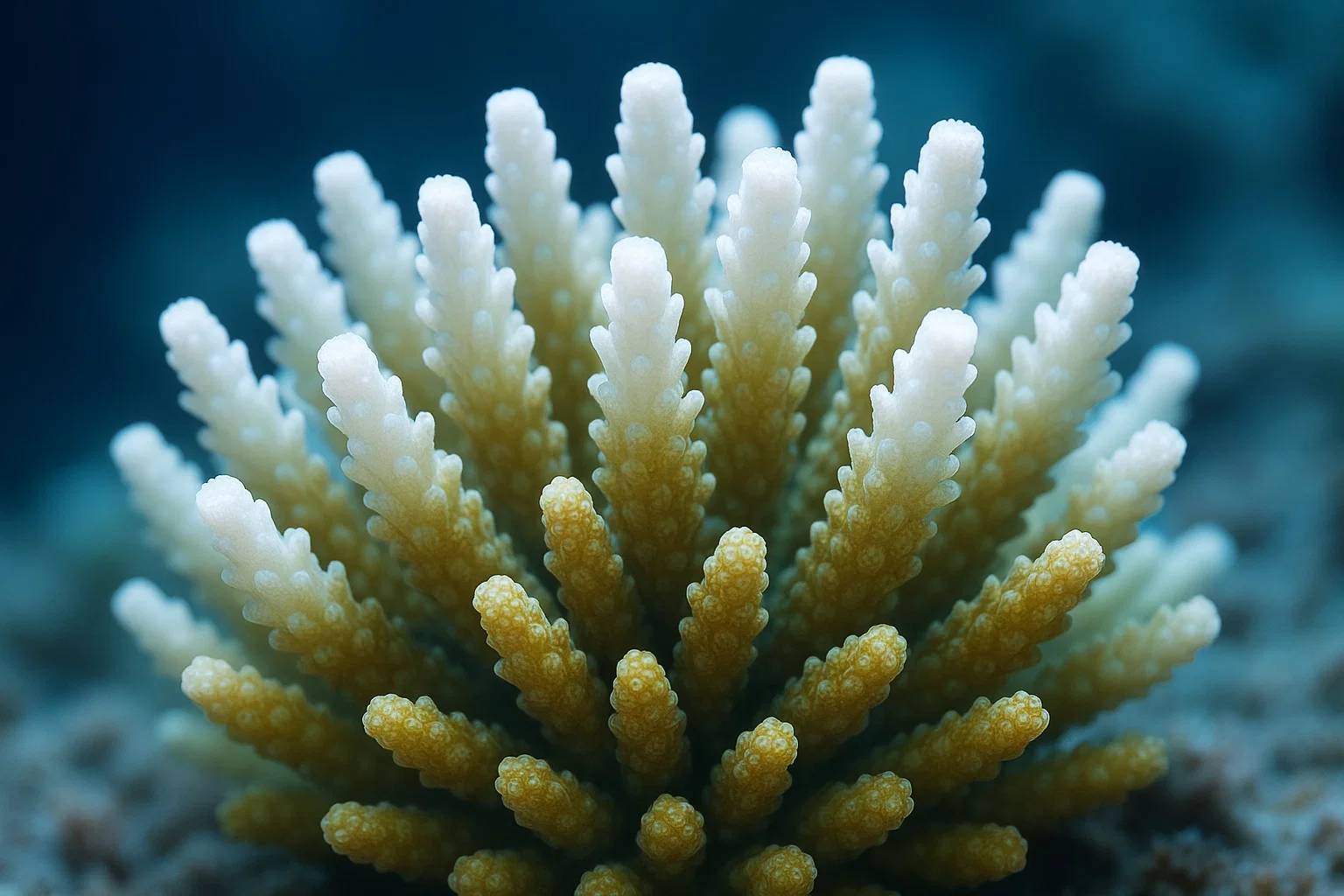 Corallo-SPS-fotoinibito_ Fotoinibizione nei coralli: cos’è, come si manifesta e perché ogni acquariofilo dovrebbe conoscerla