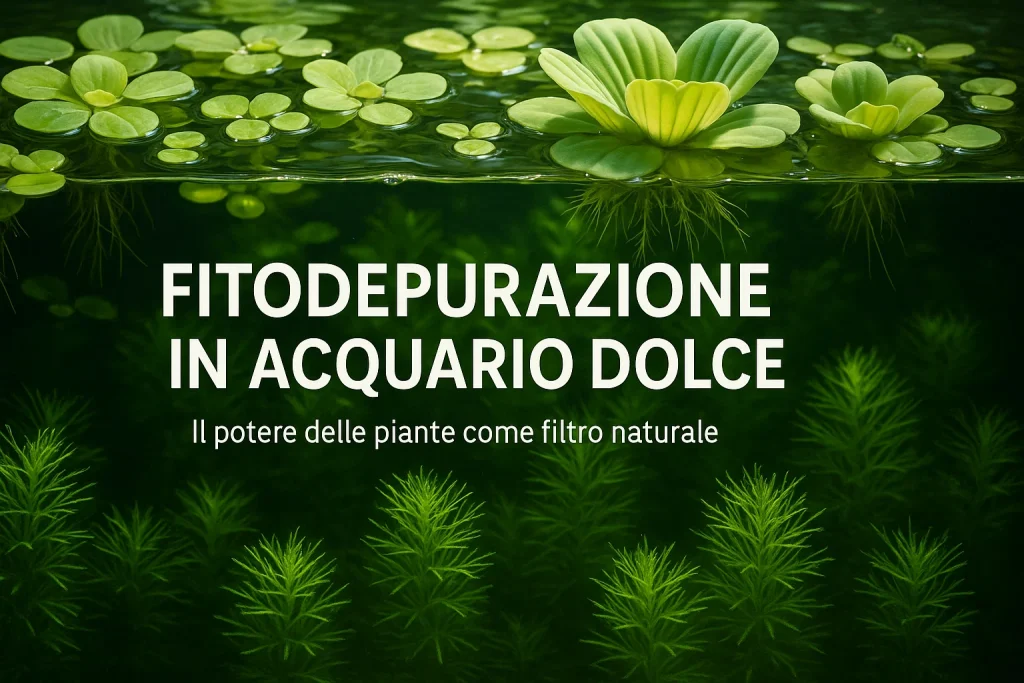 Fitodepurazione in acquario dolce