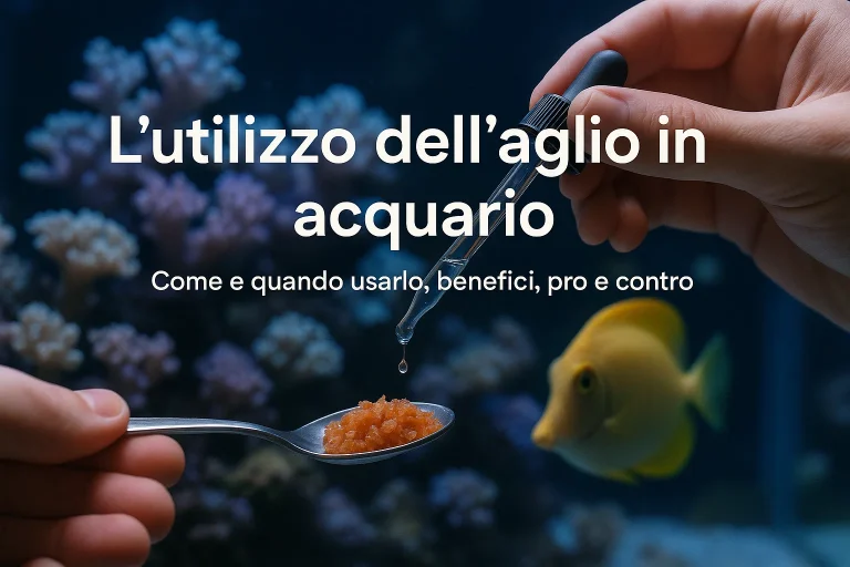 Aglio in acquario