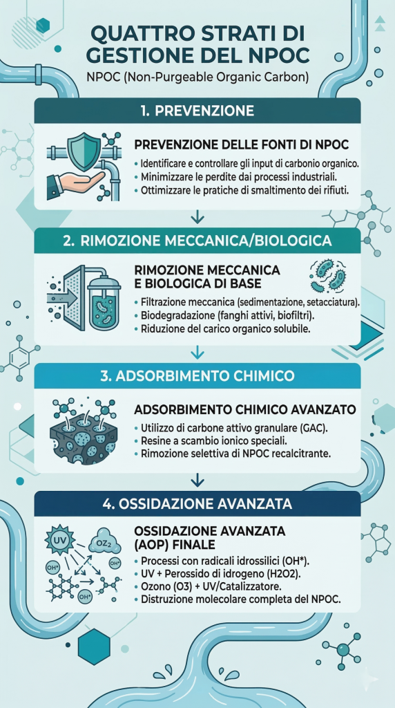 Infografica-della-strategia-a-quattro-strati-per-gestire-il-NPOC-in-acquario-marino-scaled-1-572x1024 NPOC acquario: il carbonio che non riesci ad eliminare