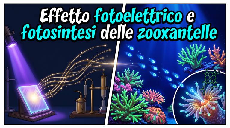 Effetto fotoelettrico e fotosintesi delle zooxantelle